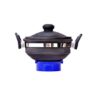 Clay Black Handi Kadhai Pot (1 Liter)