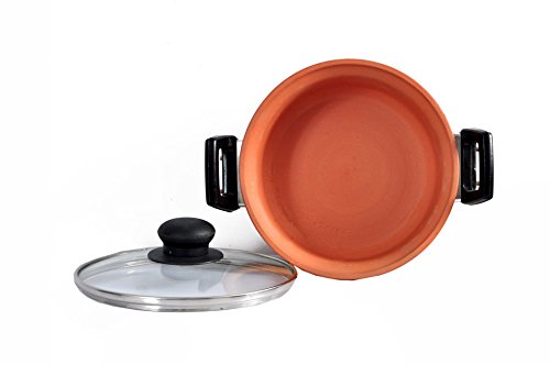Terracotta Kadai,  1-Liter
