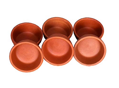 Clay Katori Serving Bowl – Pack of 6 (Small, 20ml)
