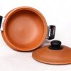 Clay Kadhai with Clay Lid (2 Liters)