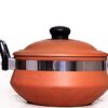 Clay Kadhai with Clay Lid (2 Liters)