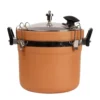 Clay Pressure Cooker with Glass Lid (5 Litres) Premium Earthenware