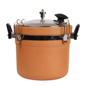 Clay Pressure Cooker with Glass Lid (5 Litres) Premium Earthenware