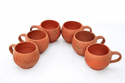 Clay Tea Cup (Pack of 6)