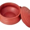 3L Terracotta Kadai – Traditional Clay Cookware