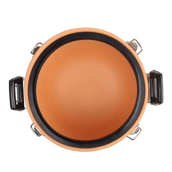 Clay Pressure Cooker with Glass Lid (5 Litres) Premium Earthenware