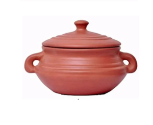 3L Terracotta Kadai – Traditional Clay Cookware