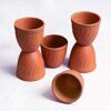 Clay Glasses for Tea – 80ml (Pack of 6)