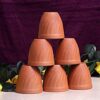 Clay Glasses for Tea – 80ml (Pack of 6)
