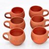 Clay Tea Cup (Pack of 6)
