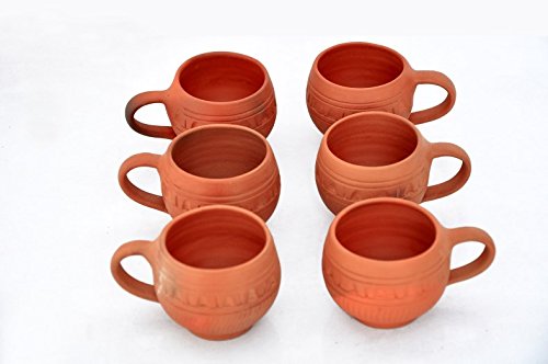 Clay Tea Cup (Pack of 6)