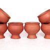 Handmade Clay Kulhad – For Ice Cream, Tea & More (set of 6)