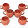 Clay Tea Cup (Pack of 6)